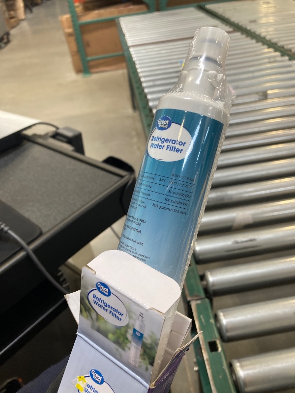 Photo 1 of Great Value Replacement Refrigerator Water Filter GE RPWF 1 Pack

