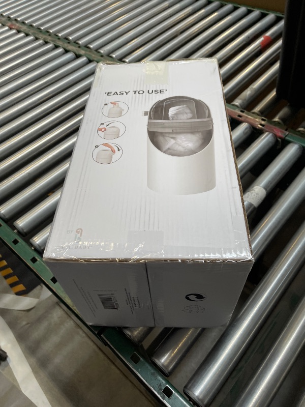 Photo 1 of L.A. Baby Magic Diaper Pail - Patented 100% Odor-Free System with Child-Safe Lock - Award-Winning Design - No Refills Required - Works with Regular Trash Bags - White