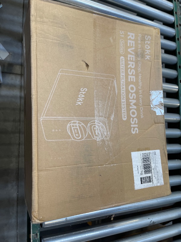 Photo 1 of Stokk Reverse Osmosis System, 8 Stage Tankless Reverse Osmosis Water Filter, Reduces PFAS TDS, Under Sink RO System, 2:1 Pure to Drain, 400 GPD, NSF/ANSI 58& 42, FCC Listed, S1