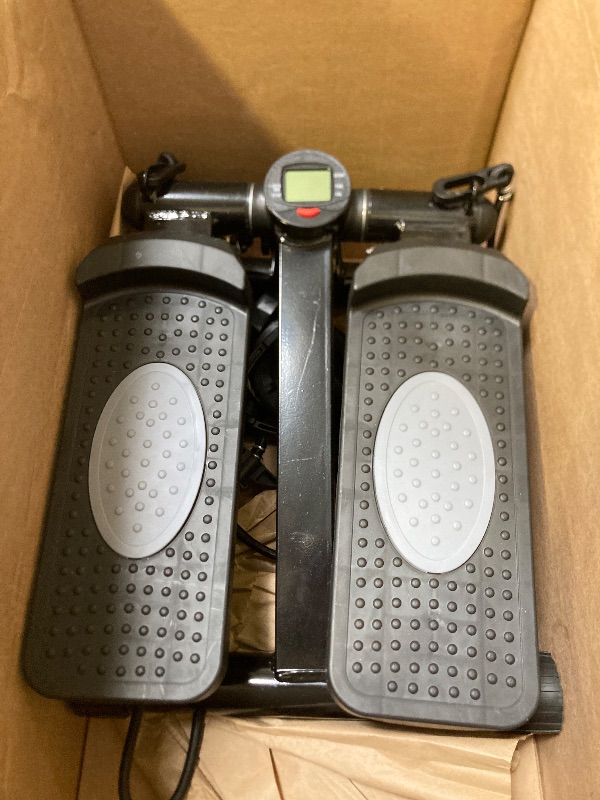 Photo 1 of Maicifi Steppers for Exercise at Home, Stair Stepper with Resistance Bands, Under Desk Elliptical 300 lbs Weight Capacity, Ellipse Leg Exerciser with LCD Monitor