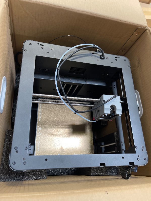 Photo 1 of FLASHFORGE Adventurer 5M Pro 3D Printer with 1 Click Auto Printing System, 600mm/s High-Speed, Quick Detachable 280°C Nozzle, Core XY All-Metal Structure, Multi-Functional 220x220x220mm 3D Printer