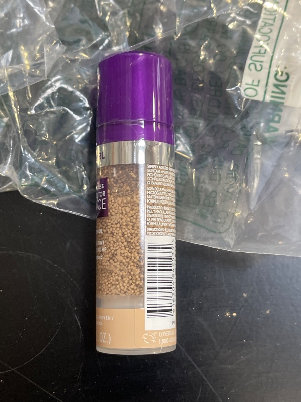 Photo 1 of Covergirl Simply Ageless Skin Perfector Essence Foundation, 30 Light-Medium, Tinted Skin Perfector, Skincare Makeup Hybrid, Sheer Tint, Radiant Finish, Skin-Like Finish, Vegan Formula, 1.0oz