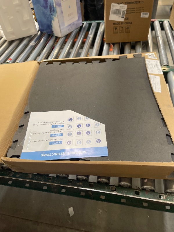 Photo 1 of ZOMOFEW 1/2" Thickness 85IN Hot Tub Mat for Inflatable Tub,Hot Tub Pad Foundation, Upgraded Thickened Eva Foam Padding for Outdoor Hot Tubs (Square-Shaped)