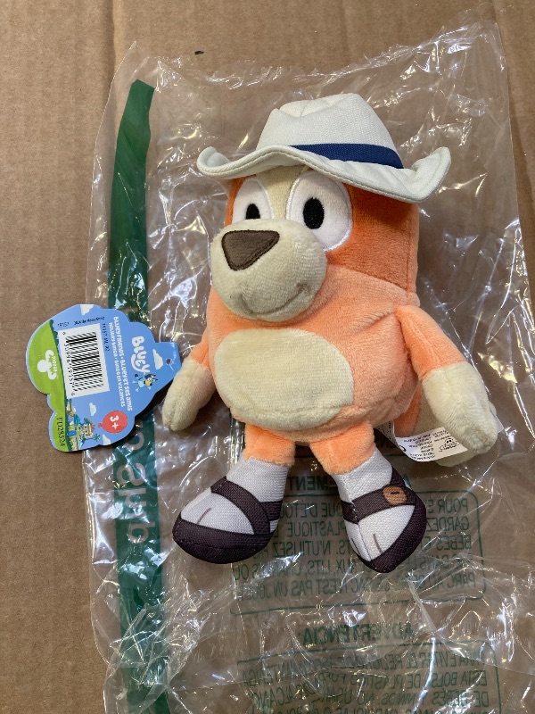Photo 1 of Bluey Friends Plush, Exclusive 2pk Plush Toys Including Captain and Holiday Bingo, Detailed Soft Plush Made, 6.5-9 inch / 16-23 cm Tall