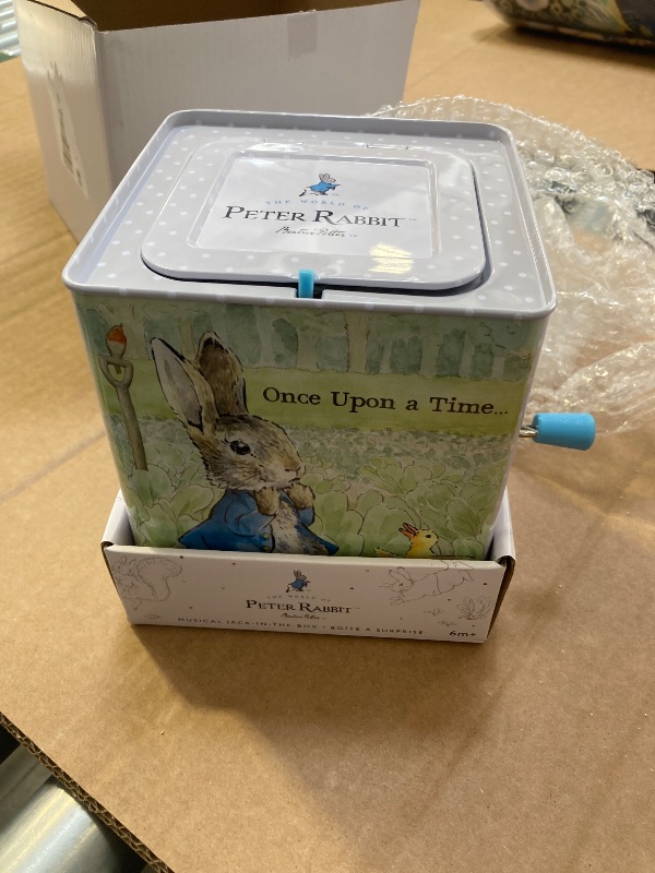 Photo 1 of Beatrix Potter Peter Rabbit Jack-in-The-Box, Multi-colored, Standard