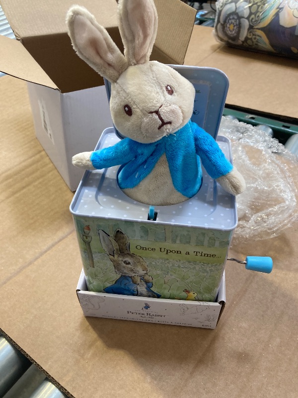 Photo 1 of Beatrix Potter Peter Rabbit Jack-in-The-Box, Multi-colored, Standard