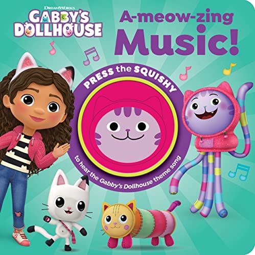 Photo 1 of P I Kids DreamWorks Gabby's Dollhouse: a-Meow-Zing Music! Sound Book (Hardback)
