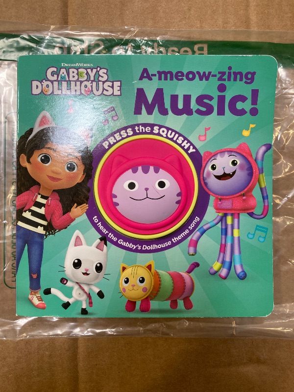 Photo 1 of P I Kids DreamWorks Gabby's Dollhouse: a-Meow-Zing Music! Sound Book (Hardback)
