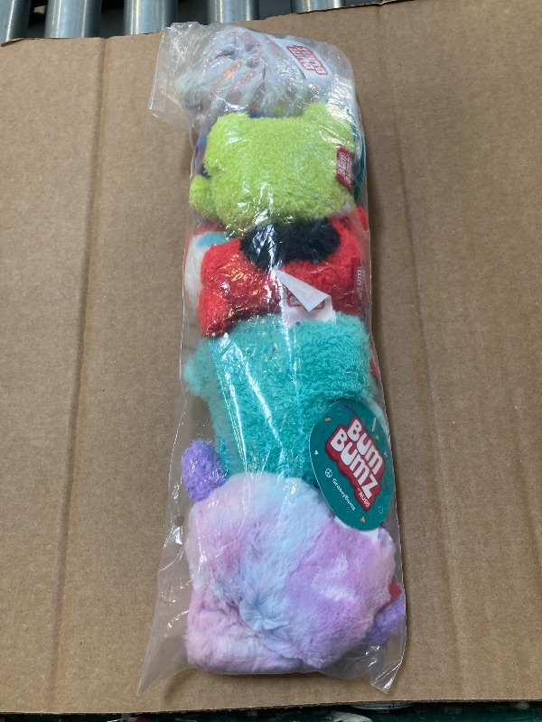 Photo 1 of BumBumz 4.5-inch GroovyBumz Plush 5-Pack - Disco Ball Demi, Groovy Flower Faye, Van Vance, Guitar Giovanni, and Peace Sign Fingers Petra Collectible Stuffed Toys