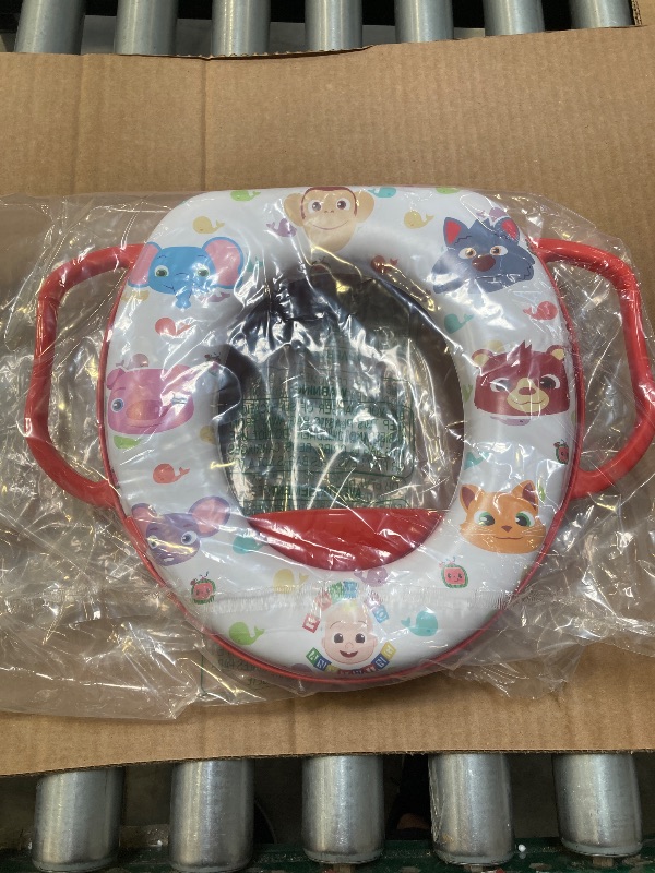 Photo 1 of CoComelon Soft Potty Training Seat, Red