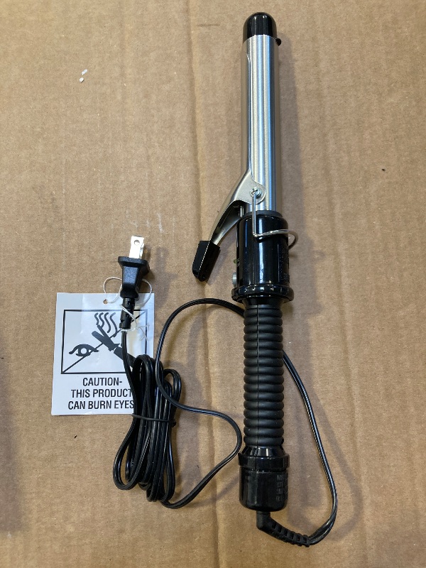 Photo 1 of Conair Instant Heat 1-Inch Curling Iron, 1-inch barrel produces classic curls – for use on short, medium, and long hair