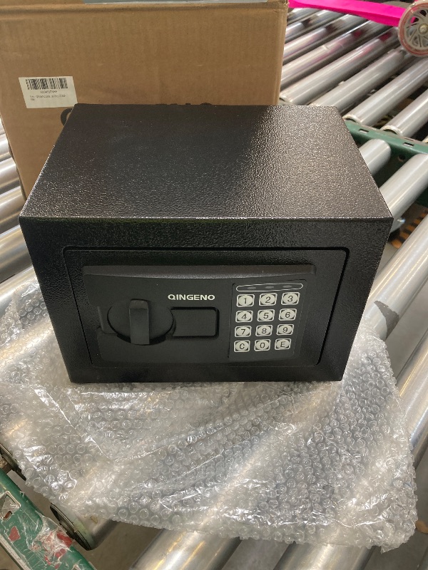 Photo 1 of Safe Box with Digital Electronic Security Keypad,Mini Small Safe,Money Safe,Wall or Cabinet Safe for Home/Office/Travel/Business Use
