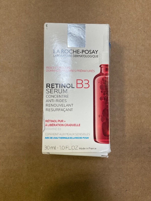 Photo 1 of La Roche-Posay Pure Retinol Face Serum with Vitamin B3, Anti Aging Face Serum for Lines, Wrinkles & Premature Sun Damage to Resurface & Hydrate, Suitable for Sensitive Skin, 1.0 Fl. Oz