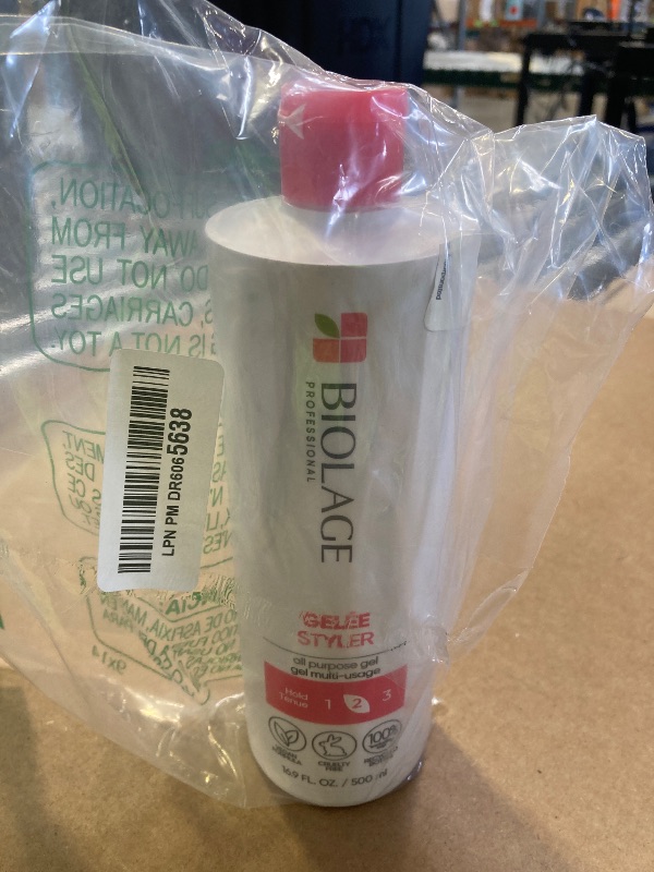 Photo 1 of Biolage Styling Gelée - Firm Hold, Adds Shine & Controls Frizz, Gel Styler, For All Hair Types, Vegan & Cruelty-Free, 16.9 Fl Oz, Packaging may vary