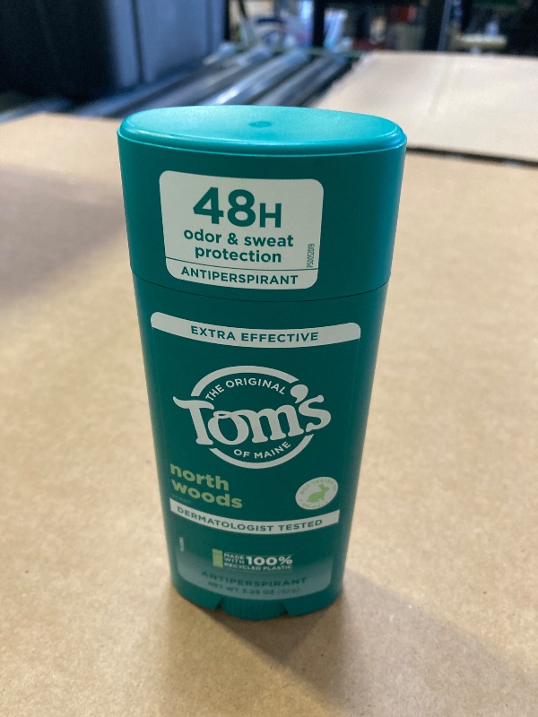 Photo 1 of Tom’s of Maine North Woods Antiperspirant for Men and Women, With Recycled Aluminum, 3.25 oz, 1 Pack