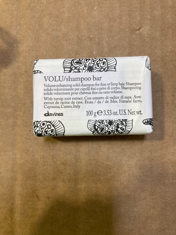 Photo 1 of Davines VOLU Shampoo Bar, 100 g.