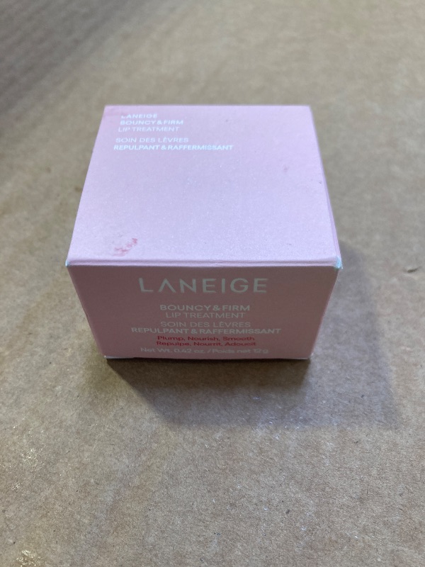 Photo 1 of LANEIGE Bouncy & Firm Lip Treatment: Peony, Collagen Complex, Hydration, Visibly Firm & Plump, Ceramide Capsules, 5D Hyaluronic Acid