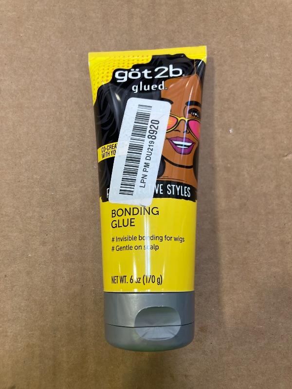 Photo 1 of Got2b Glued Bonding Glue, For Protective styles, Gentle on Scalp, Wig Glue 6 oz