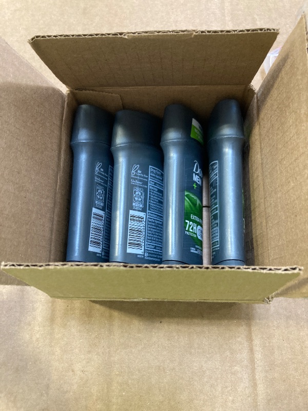 Photo 1 of Dove Men + Care Antiperspirant Deodorant, 72hr Sweat & Odor Protection, Vitamin E, Triple Moisturizer, 4 Pack