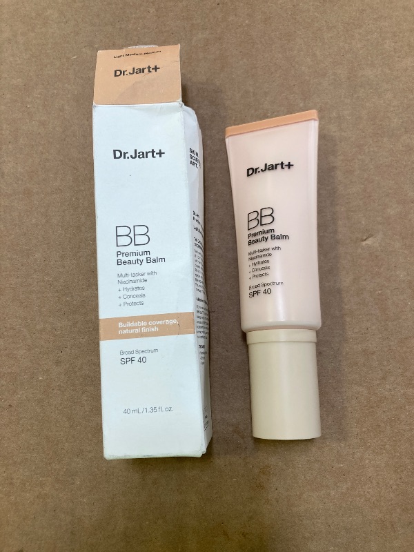 Photo 1 of Dr.Jart+ Premium BB Tinted Moisturizer with SPF 40 and Niacinamide | bb cream | Korean Skin Care, Light Medium-Medium, 1.35 Fl Oz