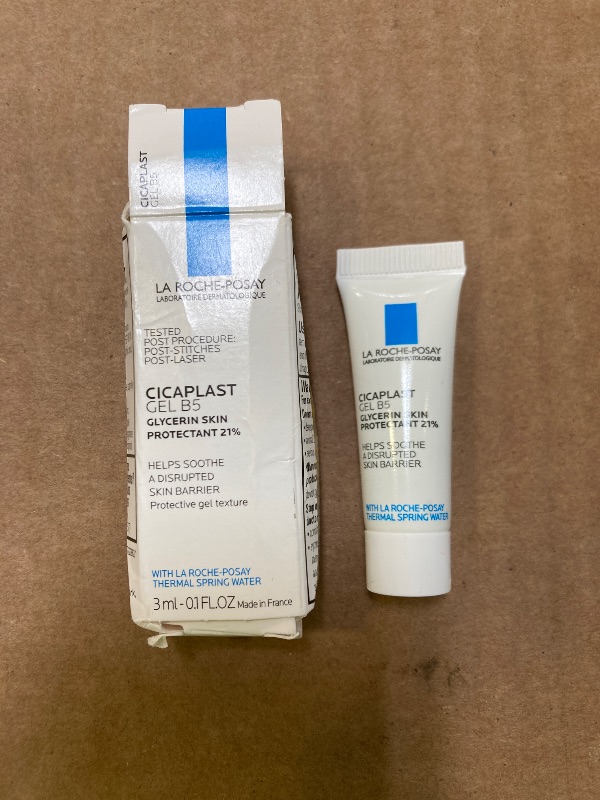 Photo 1 of La Roche-Posay Cicaplast Gel B5, Protective Repair Gel for Cracked, Chapped Skin with Madecassoside and Glycerin, Tested Post-Procedure, Post-Stitches, Post-Laser, 1.35 Fl Oz