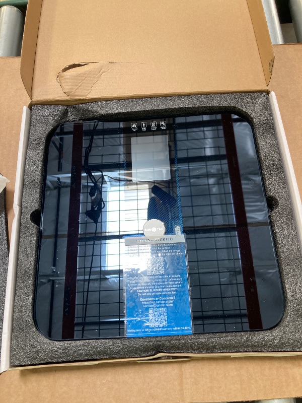 Photo 1 of Runstar Smart Scale for Body Weight and Fat Percentage FSA HSA Eligible, 3.5" TFT Color Display High Precision Digital Bathroom Scale BMI Heart Rate 22 Body Composition Analyzer Sync with Fitness App