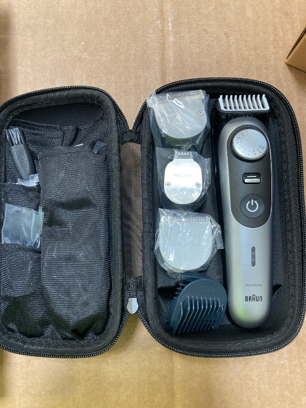 Photo 1 of Braun All-in-One Men's Shaving Kit Series 9 9440, 13-in-1 Beard, Face, Nose, Ear Trimmer, Hair Clippers, Body Groomer and Manscaping