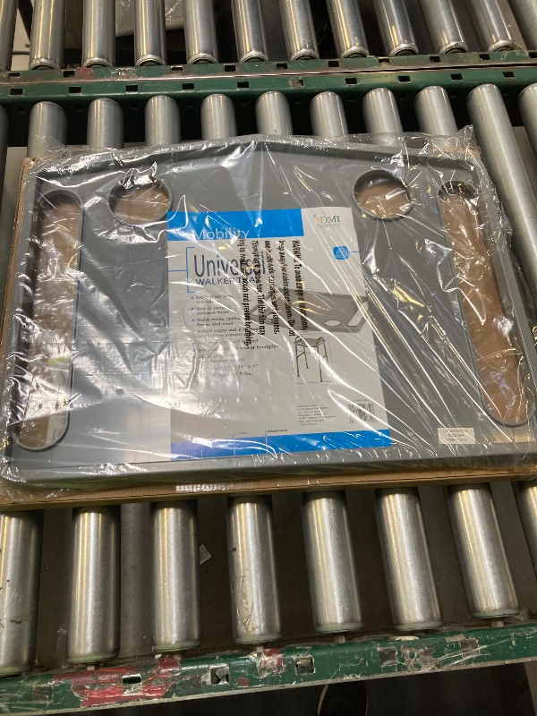 Photo 1 of DMI Walker Tray with Two Recessed Cup Holders, Gray
