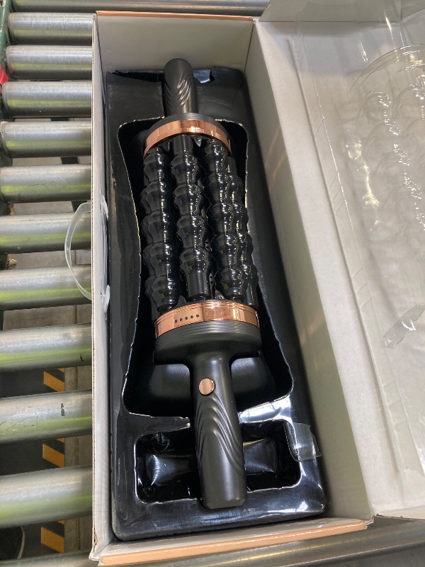 Photo 1 of Rolling Percussive Massager, Roller Massager 5 Levels of Intensity Adjustable, Neck Masseur for Pain Relief Deep Tissue and Relax Muscles, Body Masseur is Suitable for Legs, Neck, Shoulders and Back

