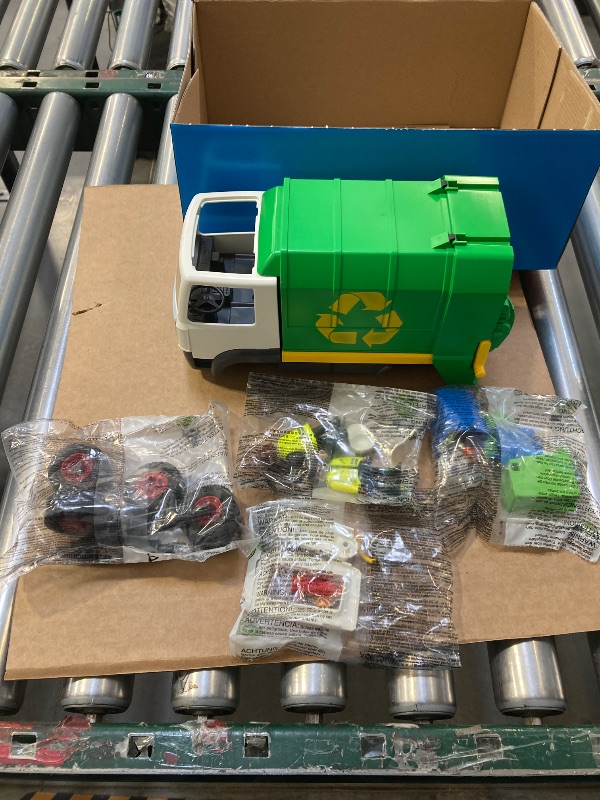 Photo 1 of Playmobile Recycling Truck with Accessories and 2 Figures