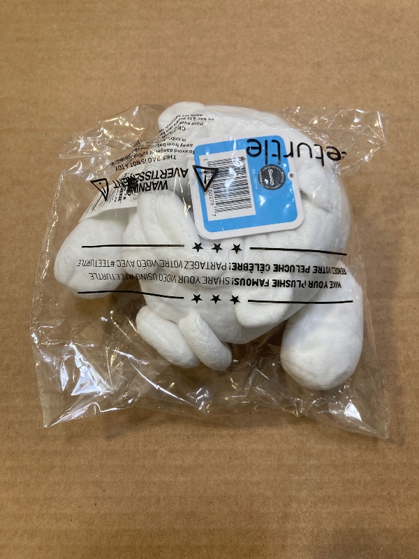 Photo 1 of TeeTurtle - The Officially Licensed Original Sanrio Plushie - Cinnamoroll - Cute Sensory Fidget Stuffed Animals That Show Your Mood