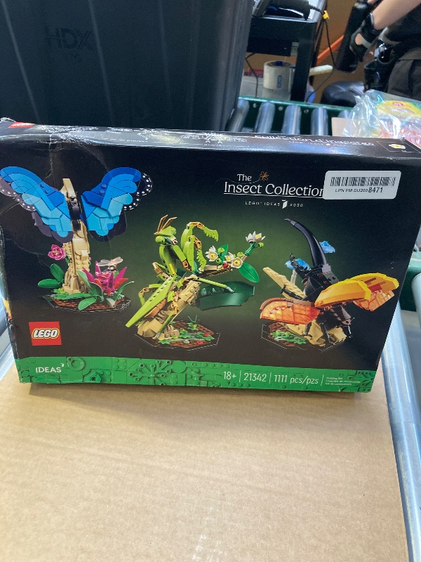 Photo 1 of LEGO Ideas The Insect Collection - Collectible Model Building Kit for Adults, Ages 18+ - Display Life Size Morpho Butterfly, Hercules Beetle, & Chinese Mantis - Gift for Mother's Day - 21342