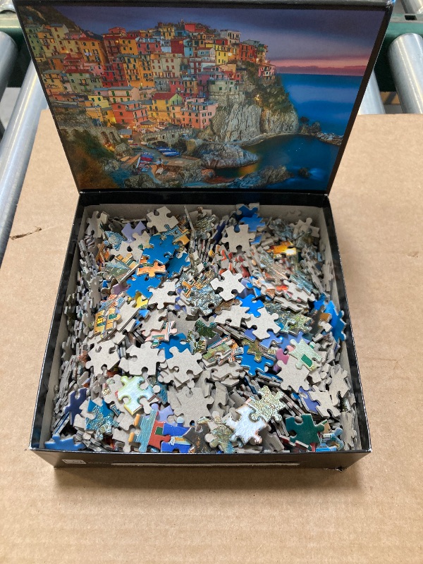 Photo 1 of Buffalo Games - Peter Stewart - Cinque Terre - 1000 Piece Jigsaw Puzzle For Adults - Challenging Puzzle Perfect for Game Nights - Finished Size is 26.75 x 19.75
