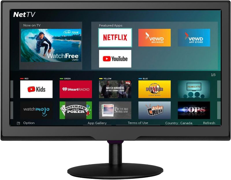Photo 1 of 20inch Smart TV,Full HD 1080p LED Flat Screen with ATSC TV,with Built-in HDMI USB Suitable for Kitchen Kid's Room Basement or RV Camper