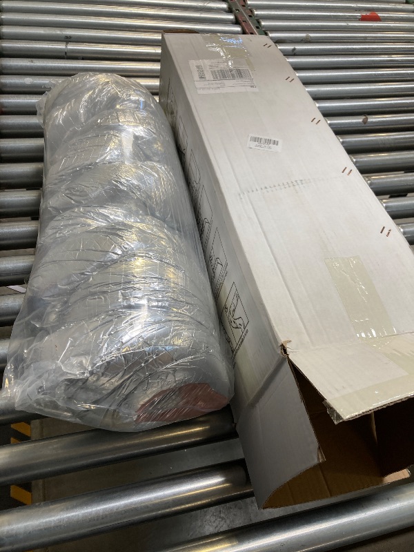 Photo 1 of 4 Inch Insulated Flexible Duct,HVAC Insulation Duct,25 Feet Insulated Duct,4 in Insulated Duct Hose, R6.0 Air Flexible Duct Aluminum Hose 4''25' Long,for HVAC Flex Ductowrk
