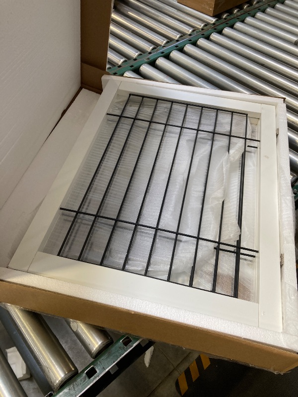Photo 1 of Dog Gate Foldable 3 Panel Pet Gates Extra Wide Dog Gates for Indoor Doorways Stairs 24in Height Support Feet Included
