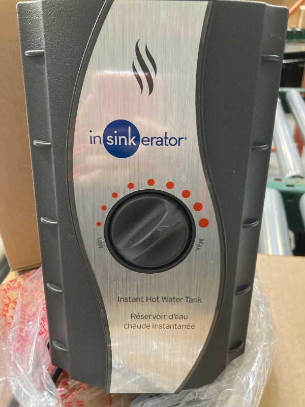 Photo 1 of InSinkErator Instant Hot Water Tank, 2/3 Gallon Stainless Steel Tank, HWT-00