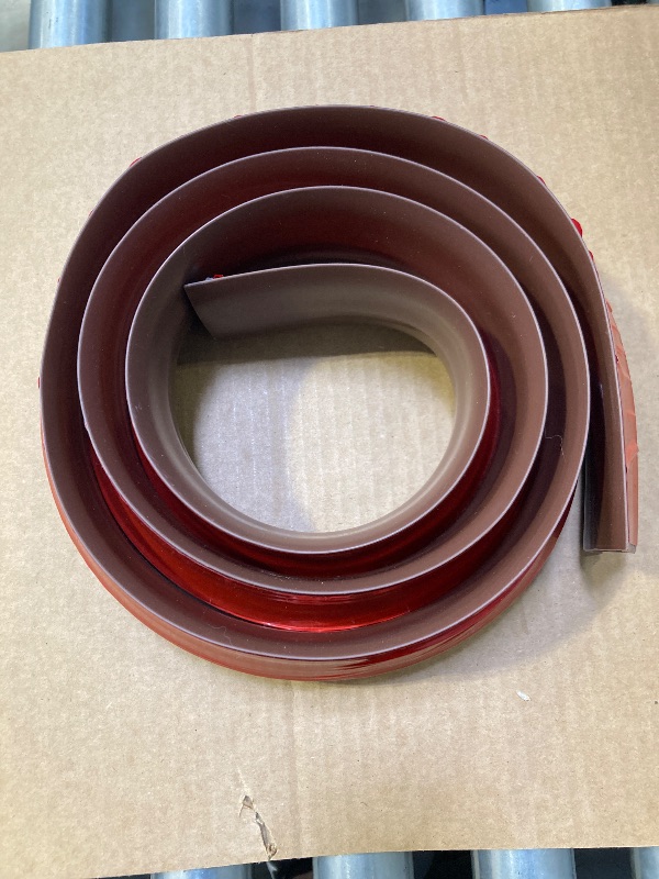 Photo 1 of BNELL Carpet & Floor Edging Trim Strip,Self Adhesive-PVC Floor Transition Strip,Threshold Transitions Suitable for Threshold Height Less Than 20mm (6.56FT_Coffee)