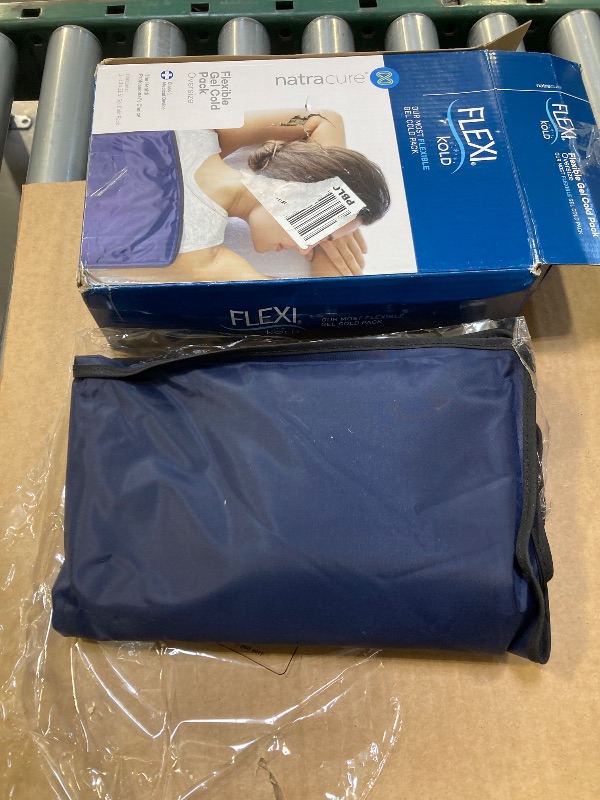 Photo 1 of FlexiKold Extra Large Gel Soft Flexible Ice Pack for Injuries – Ice Compress, Ice Pad, & Flat Ice Wrap for Post Surgery for Injuries of Shoulder, HIPS & Full Back – XL – Oversize 13” x 21.5”