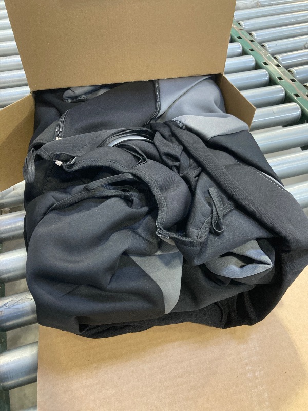 Photo 1 of CAROMOP Waterproof Car Seat Cover Full Seats, Neoprene Seat Covers for Cars,Split Bench Compatible Car Interior Covers, Universal Fit Most Car Sedan Truck SUV(Black/Gray)