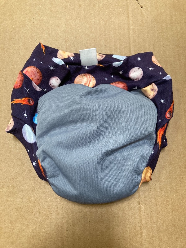 Photo 1 of Smart Bottoms Pull-On Cloth Diaper for Big Kids (Cosmos, 4/5)