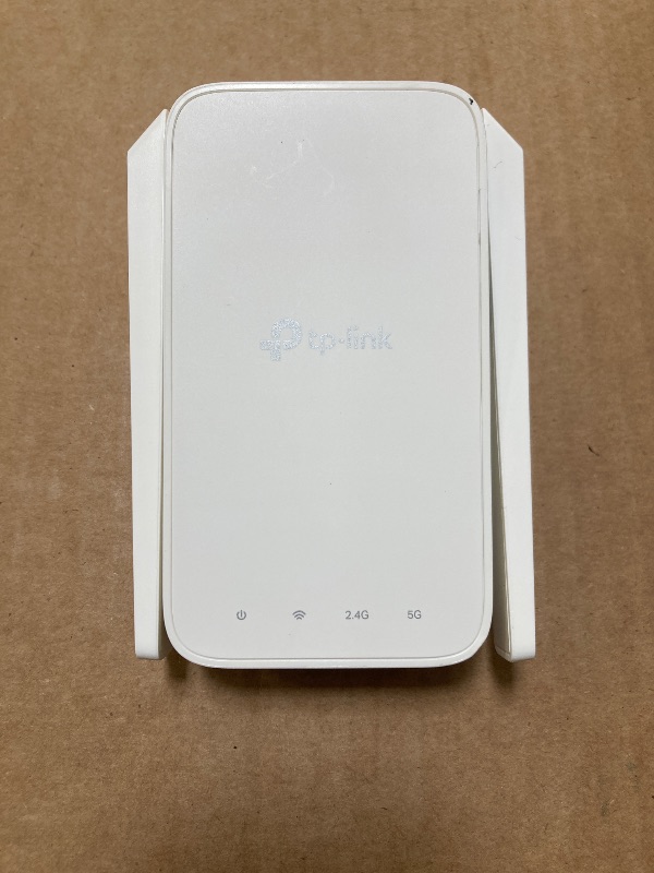 Photo 1 of TP-Link AC1200 WiFi Extender, 2024 Wirecutter Best WiFi Extender, 1.2Gbps home signal booster, Dual Band 5GHz/2.4GHz, Covers Up to 1500 Sq.ft and 30 Devices ,support Onemesh, One Ethernet Port (RE315)