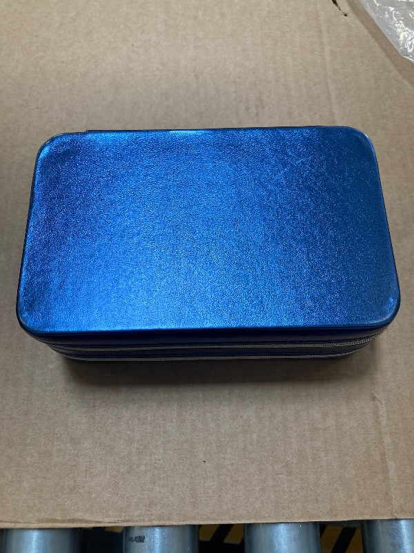 Photo 1 of Jewelry Travel Case Blue 
