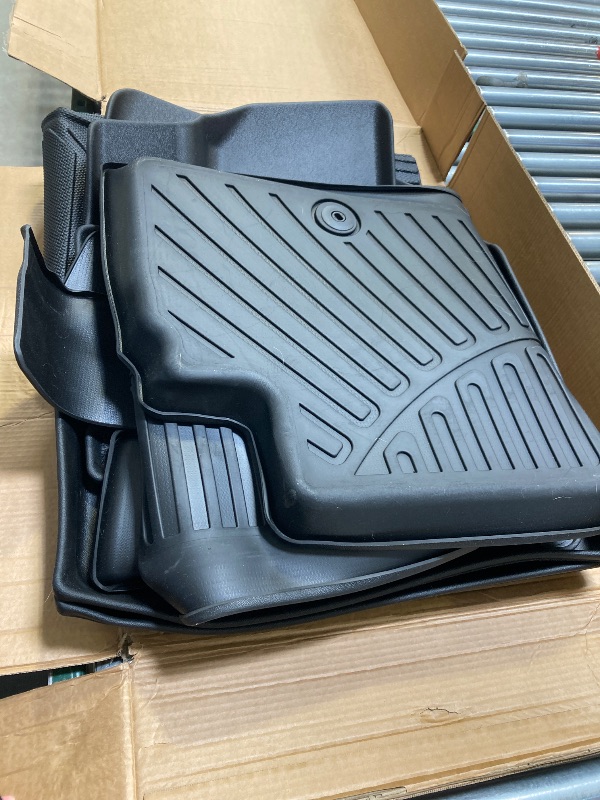 Photo 1 of All-Weather TPE Floor Mats for 2016-2020 Kia Sorento, 3 Row Custom Fit Floor Liners?Cargo Liner with Seat Back Protection, Heavy Duty Non-Slip, Trunk Mat Set
