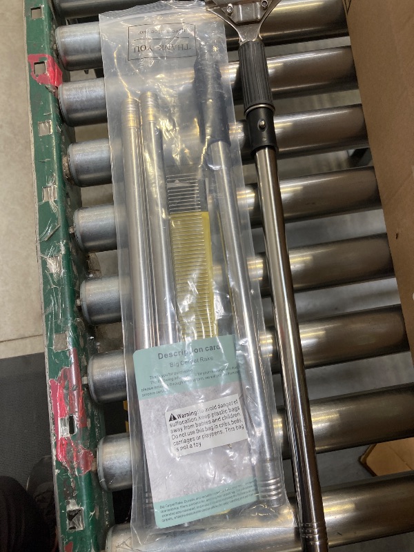 Photo 1 of Big Carpet Rake with Long Handle, Making Carpets Fluffy Again, Clean Hair, Let Carpet Restore Softness
