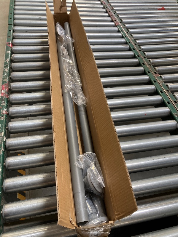 Photo 1 of Tension Curtain Rod, 51-126 Inch,Spring Shower Tension Curtain Rod, Closet Rod, for Windows or Shower, Easy to Install, No Drilling, No Rust, for Bathroom, Rod Diameter 1.26 Inches, Grey, Umimile
 
