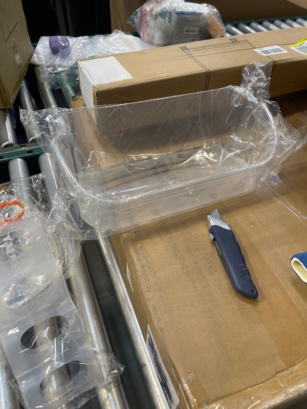 Photo 1 of 241505501 Refrigerator Door Shelf Bin Compatible With Frigidaire Door Shelf Bin Replacement Parts PS976749, AP3768947, 241808231, 241808210 Frigidaire replacement door shelf