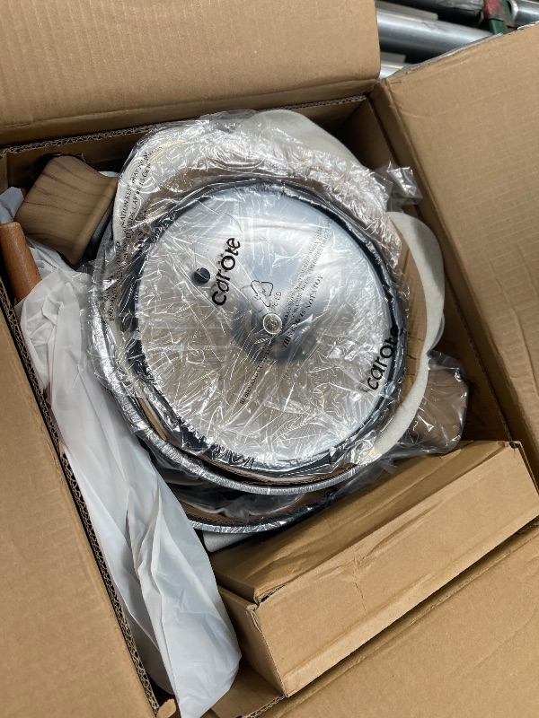 Photo 1 of CAROTE Nonstick Pots and Pans,Cookware Set 16pcs Kitchen Cooking Sets, Pot and Pan Non Stick w/Frying pan