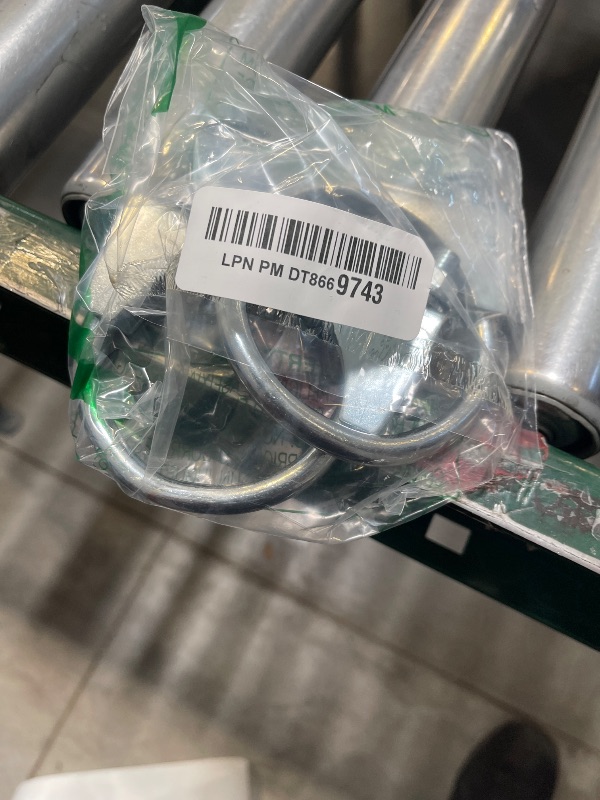 Photo 1 of Datanly 2 Pcs 2-1/2" Heavy Duty Exhaust Clamp Exhaust Products Genuine U Bolt Clamp Hanger Muffler Tip Hook Clip for Pipes Connection