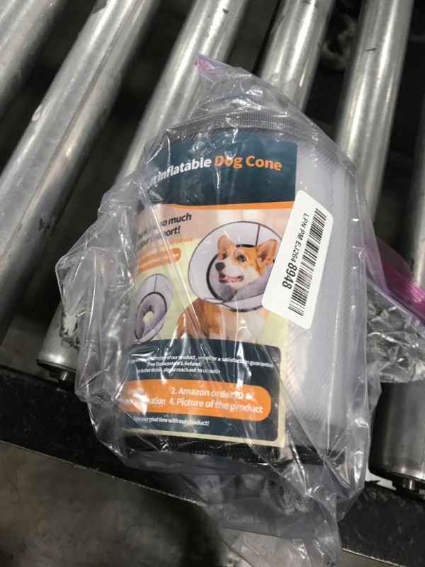 Photo 1 of soft inflatable dog cone